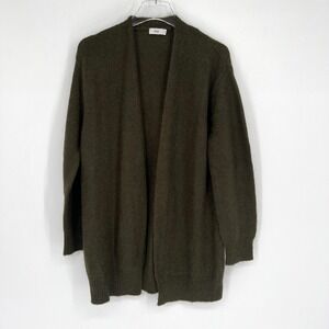 CLOSED Cardigan Womens S Green‎ Mohair Wool Classic Cozy